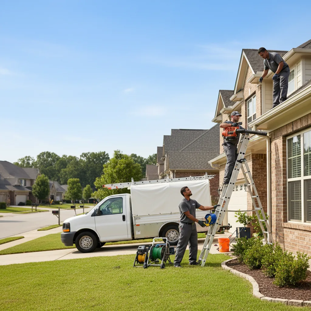 Home Gutter Service in Scroggins, TX near me